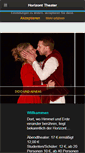 Mobile Screenshot of horizont-theater.de