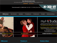 Tablet Screenshot of horizont-theater.de